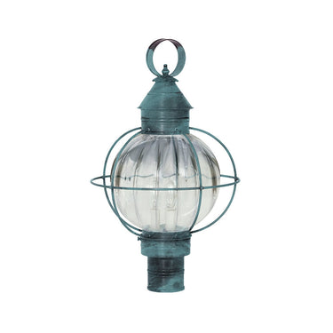 2843 Northeast Lantern Round Onion 1 Light Post Light 15