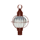 2843 Northeast Lantern Round Onion 1 Light Post Light 6