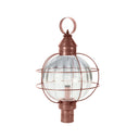 2853 Northeast Lantern Round Onion 3 Light Post Lantern 12