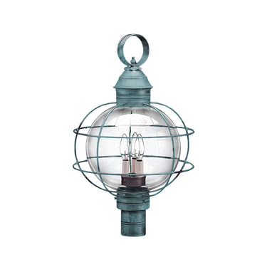 2853 Northeast Lantern Round Onion 3 Light Post Lantern 27