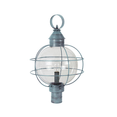 2853 Northeast Lantern Round Onion 3 Light Post Lantern 28
