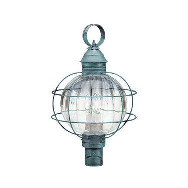 2853 Northeast Lantern Round Onion 3 Light Post Lantern 29