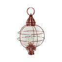 2863 Northeast Lantern Round Onion 1 Light Post Lamp 4