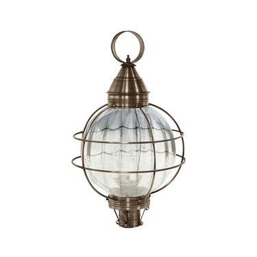 2863 Northeast Lantern Round Onion 1 Light Post Lamp 9