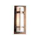 30-5892 Hubbardton Forge Banded Aluminum Small Outdoor Sconce 3