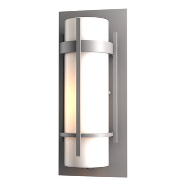 30-5892 Hubbardton Forge Banded Aluminum Small Outdoor Sconce 2