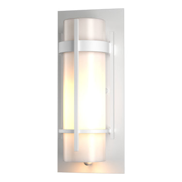 30-5892 Hubbardton Forge Banded Aluminum Small Outdoor Sconce 7