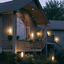 30-5893 Hubbardton Forge Banded Aluminum Medium Outdoor Sconce 4
