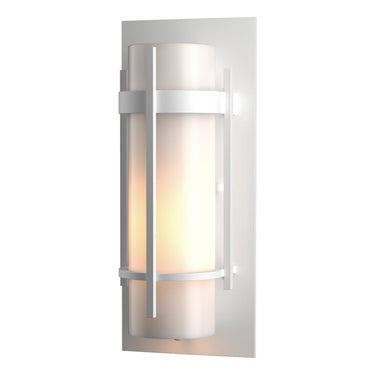30-5893 Hubbardton Forge Banded Aluminum Medium Outdoor Sconce 3