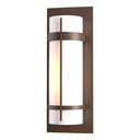 30-5894 Hubbardton Forge Banded Aluminum Large Outdoor Sconce 3