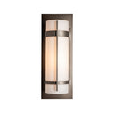 30-5894 Hubbardton Forge Banded Aluminum Large Outdoor Sconce 3