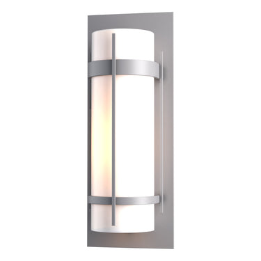 30-5894 Hubbardton Forge Banded Aluminum Large Outdoor Sconce 5