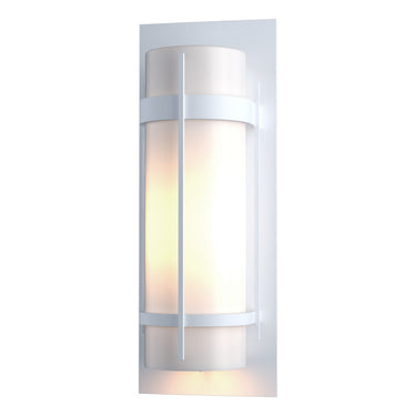 30-5894 Hubbardton Forge Banded Aluminum Large Outdoor Sconce 6