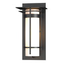 30-5992 Hubbardton Forge Banded Aluminum Small Sconce with Top Plate 1