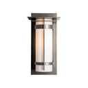 30-5993 Hubbardton Forge Banded Aluminum Med. Sconce with Top Plate 1