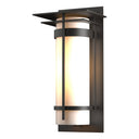 30-5994 Hubbardton Forge Banded Aluminum Lg. Sconce with Top Plates 4