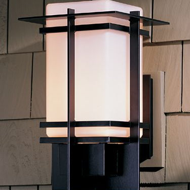 30-6002 Hubbardton Forge Tourou Aluminum Medium Outdoor Sconce - Crescent Harbor