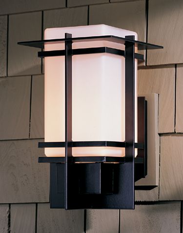30-6002 Hubbardton Forge Tourou Aluminum Medium Outdoor Sconce - Crescent Harbor