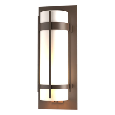 305895 Hubbardton Forge Banded Extra Large Outdoor Sconce 2