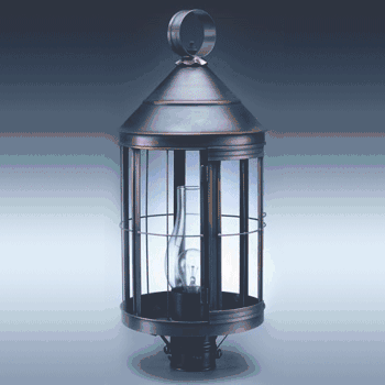 3353 Northeast Lantern Heal Outdoor Post Lantern - Crescent Harbor