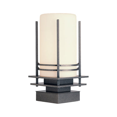 335796 Hubbardton Forge Banded Outdoor Pier Mount 1