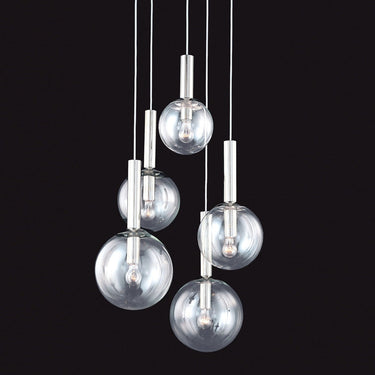 3765 Bubbles 5 Light Pendant by Sonneman Lighting 1