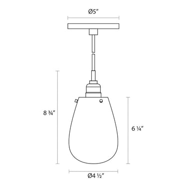 4291.25 Chelsea Pendant Sonneman Lighting 3