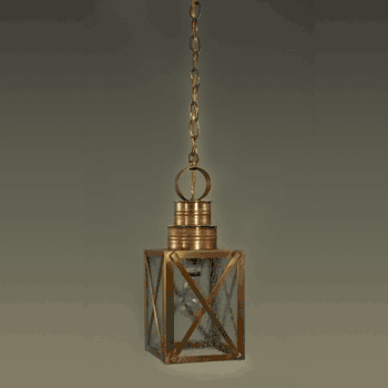 5032 Northeast Lantern Suffolk 1 Light Outdoor Chandelier - Crescent Harbor
