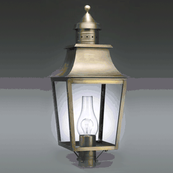 5553 Northeast Lantern Sharon 1 Light Post Lamp - Crescent Harbor