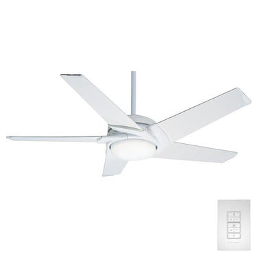 59165 54" Stealth DC Fan - Snow White by Casablanca Fan company 5