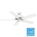 59510 54" Panama DC Fan - Snow White by Casablanca Fan company 6