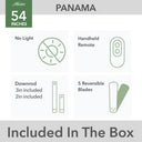 59512 54" Panama DC Fan - Brushed Cocoa by Casablanca Fan company 14