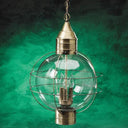 602-3 Brass Traditions Extra Large Hanging Onion Light - Crescent Harbor