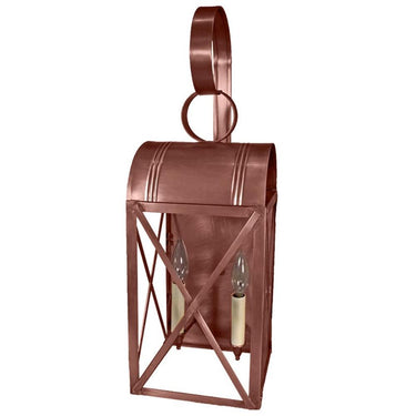 6051 Northeast Lantern Adams Wall Light with X-bar 17