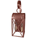 6051 Northeast Lantern Adams Wall Light with X-bar 19