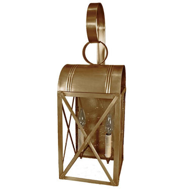 6051 Northeast Lantern Adams Wall Light with X-bar 