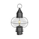 610 Brass Traditions Large Post Mount Onion Light - Crescent Harbor 2