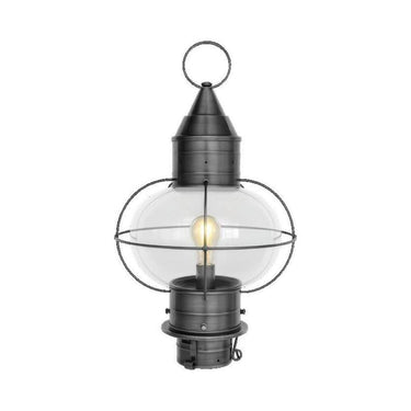 610 Brass Traditions Large Post Mount Onion Light - Crescent Harbor 2