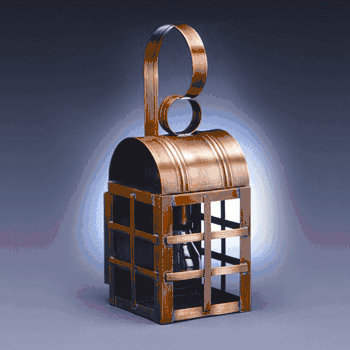 6111 Northeast Lantern Adams Outdoor Wall Sconce - Crescent Harbor