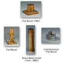 6153 Northeast Lantern Adams Outdoor Post Mount - Crescent Harbor