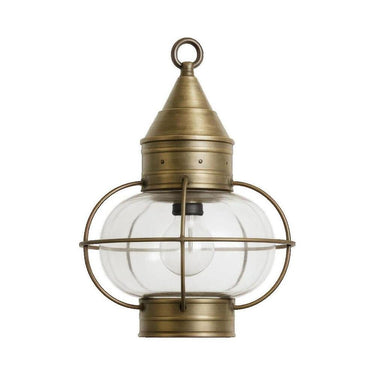 622 Brass Traditions Medium Hanging Onion Light - Crescent Harbor 1