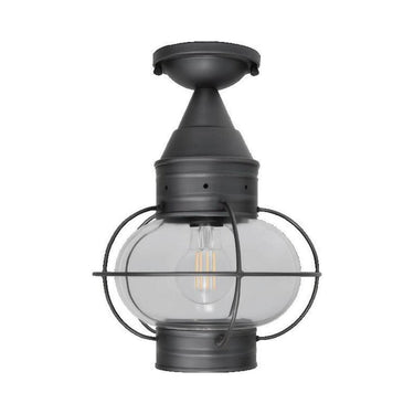 623 Brass Traditions Medium Semi-Flush Onion Light - Crescent Harbor 3