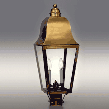 6413 Northeast Lantern Imperial 2 Light Outdoor Post Light - Crescent Harbor