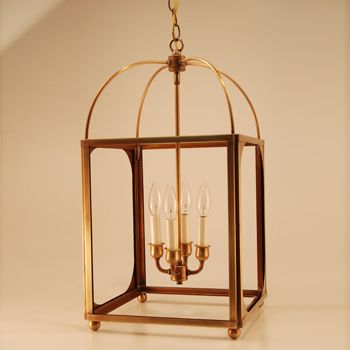 6832R Northeast Lantern 4 Light Hanging Lantern - Crescent Harbor