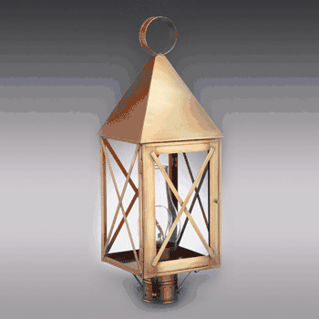 7053 Northeast Lantern York 1 Light Outdoor Post Lamp - Crescent Harbor