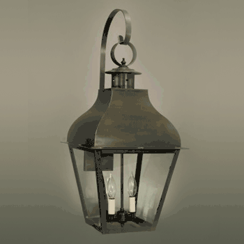 7647 Northeast Lantern Stanfield 2 Light Outdoor Wall Sconce - Crescent Harbor