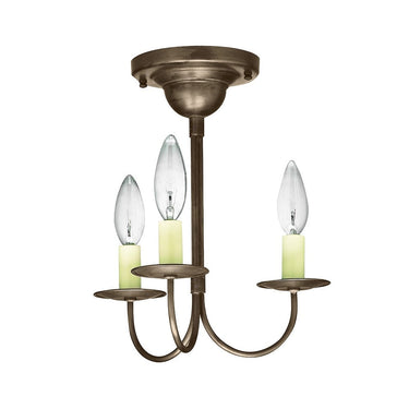 903F Northeast Lantern Williams 3 Light Flush Mount Chandelier 3
