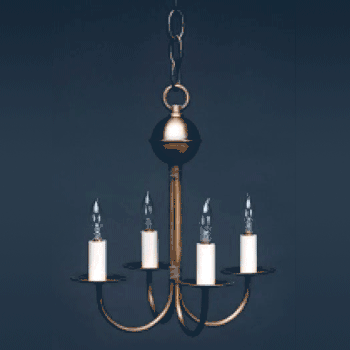 904 Northeast Lantern 4 Light Chandelier - Crescent Harbor