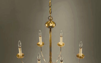 906V Northeast Lantern 6 Light Chandelier - Crescent Harbor