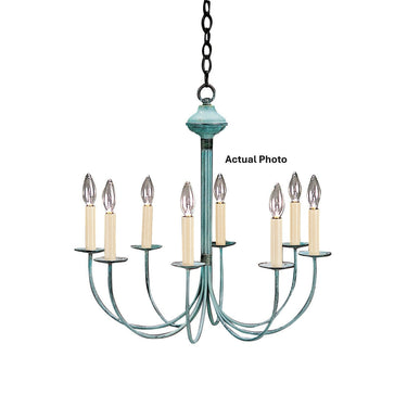 908 Northeast Lantern 8 Light Single Tier Chandelier 1